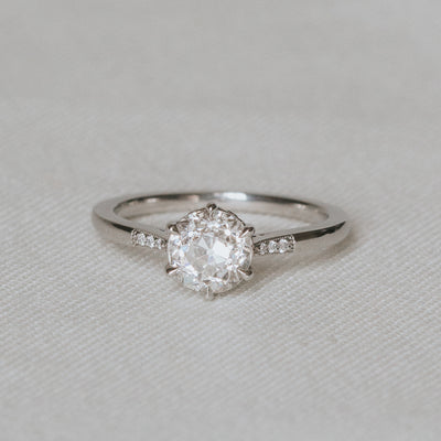 The Beatrice Engagement Ring - Old European Cut Celeste Diamonds®