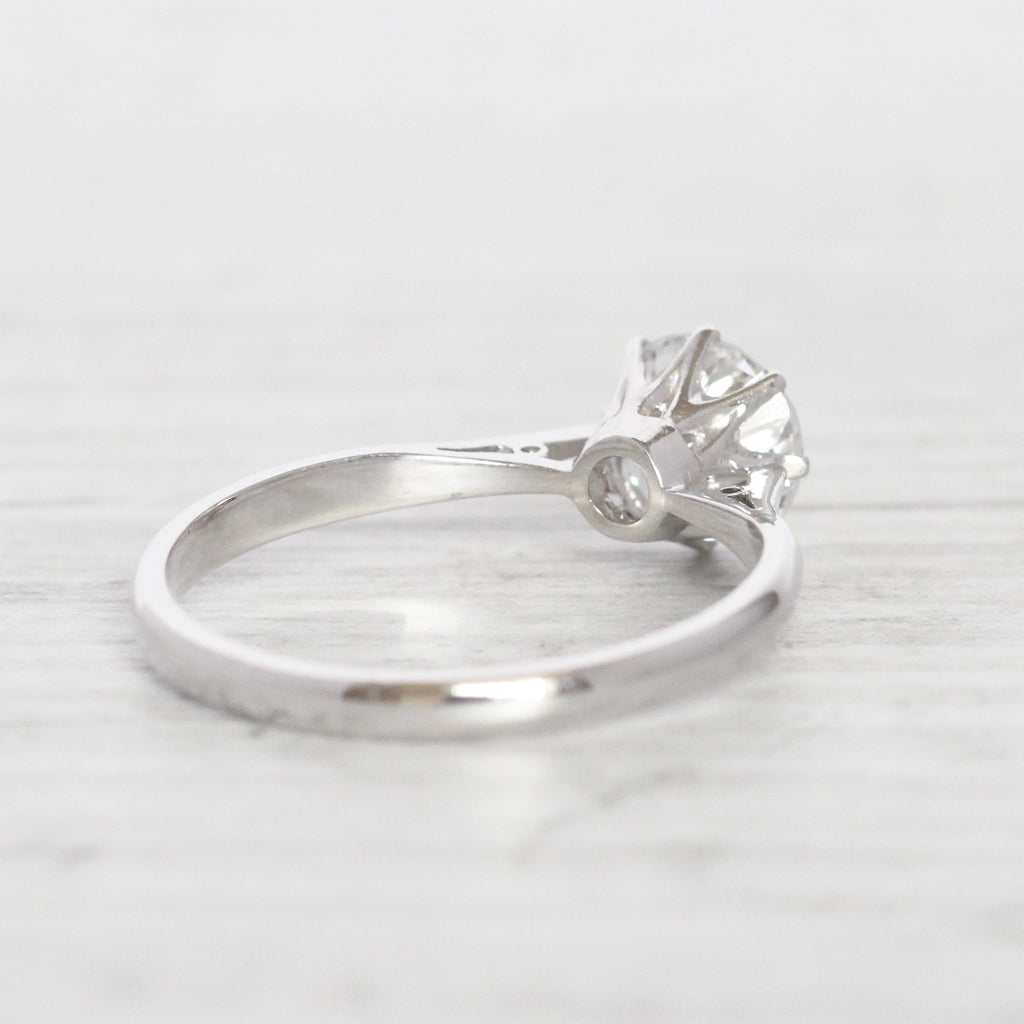 Vintage 1.20 Carat Brilliant Cut Diamond Solitaire