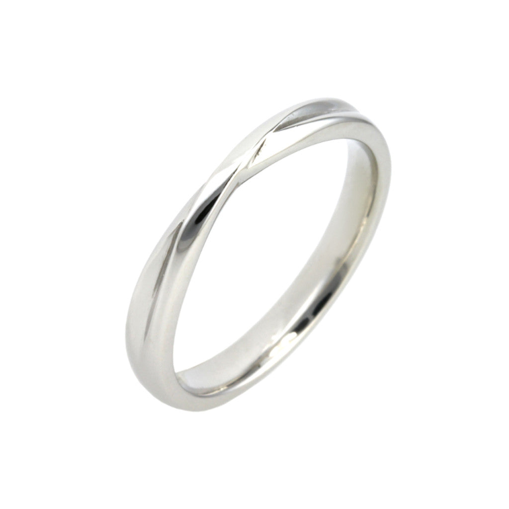 Bow Shape Wedding Band – Holts Jewellery